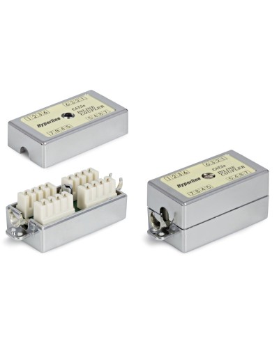 CA-IDC-C5e-SH-F-WH. Проходной адаптер экранированный. Hyperline в Кургане