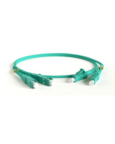 FC-D2-503-LC/PR-SC/PR-H-5M-LSZH-AQ. Патч-корд волоконно-оптический многомодовый. Hyperline в Кургане
