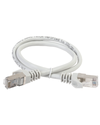 GENERICA Патч-корд кат. 5Е FTP 0,5м серый (PC01-C5EF-05M-G). Патч-корд медный. IEK в Кургане