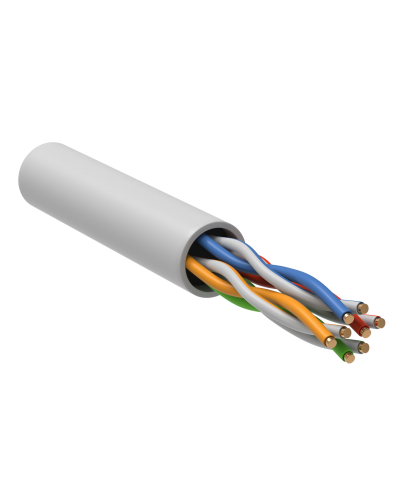 GENERICA U/UTP кат. 5E 24AWG 4 пары LSZH INDOOR белый (BC1-C5E04-128-100-G). Кабель «витая пара» (LAN) для структурированных систем связи. IEK в Кургане