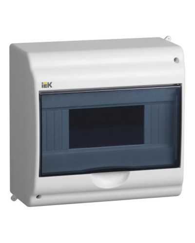 Корпус пластиковый КМПн 2/9-1 IP31 белый KREPTA 3 (MKP42-N-09-31-01). Щиток модульный с прозрачной дверцей, настенный. IEK в Кургане