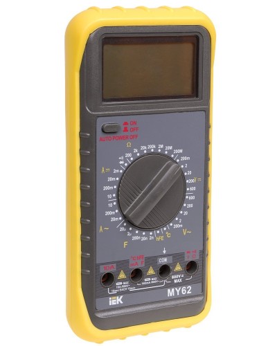 Мультиметр цифровой Professional MY62 (TMD-5S-062). Мультиметр цифровой. IEK в Кургане