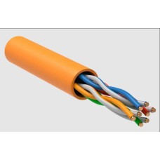 GENERICA U/UTP 5E 24AWG 4PR LSZH оранжевый (BC1-C5E04-127-305-R-G). Кабель «витая пара» (LAN) для структурированных систем связи. IEK