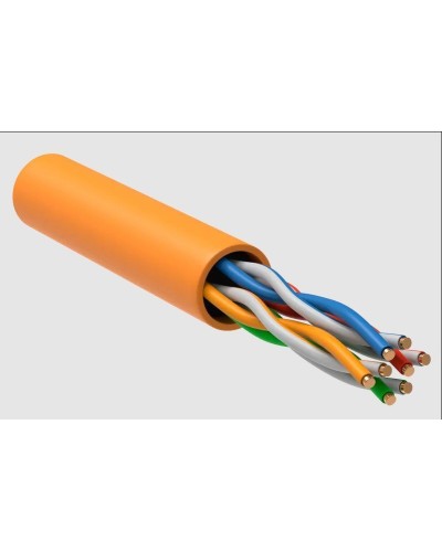 GENERICA U/UTP 5E 24AWG 4PR LSZH оранжевый (BC1-C5E04-127-305-R-G). Кабель «витая пара» (LAN) для структурированных систем связи. IEK в Кургане