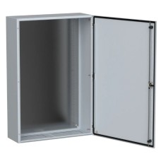 ЩМП-120.80.30 УХЛ1 IP66 1200х800х300 TITAN 5 (TI5-10-N-120-080-030-66). Шкаф металлический с монтажной платой. IEK