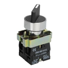 Переключатель LAY5-BD33 3 положения стандартная ручка (BSW60-BD-3-K02). Переключатель 3 положения I-0-II. IEK