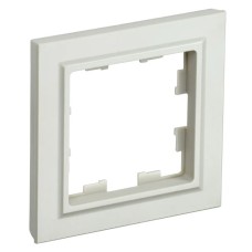 Рамка 1-местная РУ-1-БрКр IP20 бежевый BRITE (BR-M12-K10). Рамка. IEK