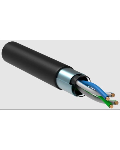 GENERICA U/UTP 5E 24AWG 2PR LDPE черный (BC3-C5E02-139-305-R-G). Кабель «витая пара» (LAN) для структурированных систем связи. IEK в Кургане