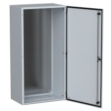 ЩМП-120.60.40 УХЛ1 IP66 1200х600х400 TITAN 5 (TI5-10-N-120-060-040-66). Шкаф металлический с монтажной платой. IEK