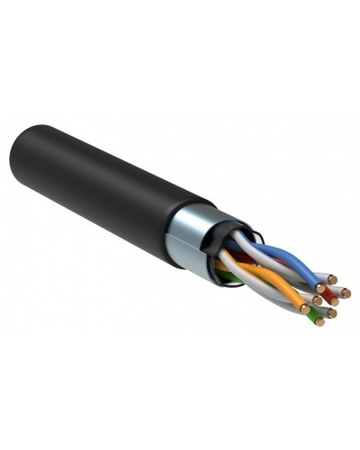 GENERICA F/UTP кат.5E 24AWG 4 пары LDPE черный (BC3-C5E04-339-305-R-G). Кабель «витая пара» (LAN) для структурированных систем связи. IEK в Кургане