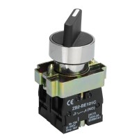 Переключатель LAY5-BD25 2 положения стандартная ручка (BSW60-BD-2-K02). Переключатель 2 положения I-0. IEK
