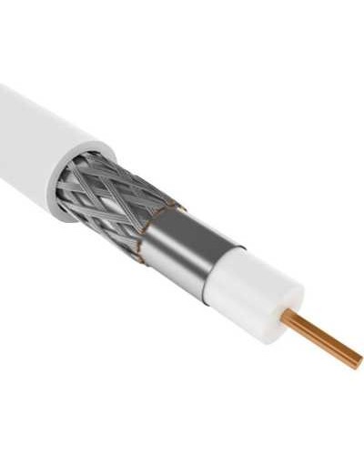 GENERICA RG6 медный 75Ом FPE PVC белый (CC3-R6F1-111-100-G). Кабель коаксиальный медный. IEK в Кургане