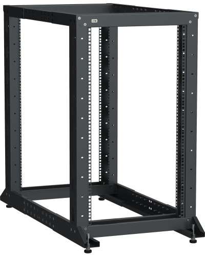 LF05-24U61-2GM. Стойка 2-рамная 24U 600х600-1000мм черная. ITK в Кургане