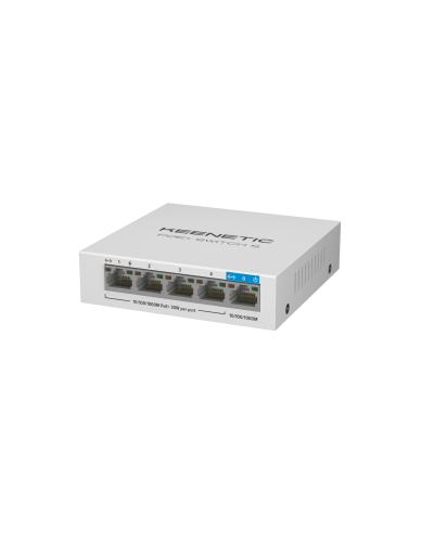 Keenetic KN-4610 (L2) 5х1Гбит/с 4PoE+ 60W. Коммутатор с PoE. KEENETIC в Кургане
