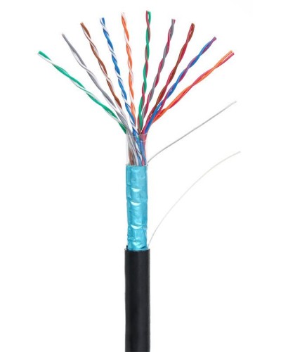 F/UTP 10pair, Cat5, Out, PE (EC-UF010-5-PE-BK-3). Кабель «витая пара» (LAN) для структурированных систем связи. NETLAN в Кургане