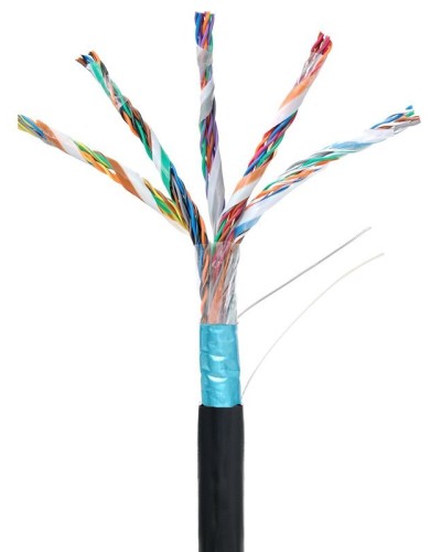 F/UTP 25pair, Cat5, Out, PE (EC-UF025-5-PE-BK-3). Кабель «витая пара» (LAN) для структурированных систем связи. NETLAN в Кургане