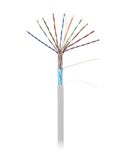 F/UTP 10pair, Cat5, In, PVC (EC-UF010-5-PVC-GY-3). Кабель «витая пара» (LAN) для структурированных систем связи. NETLAN в Кургане