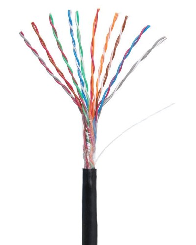 U/UTP 10pair, Cat5, Out, PE (EC-UU010-5-PE-BK-3). Кабель «витая пара» (LAN) для структурированных систем связи. NETLAN в Кургане
