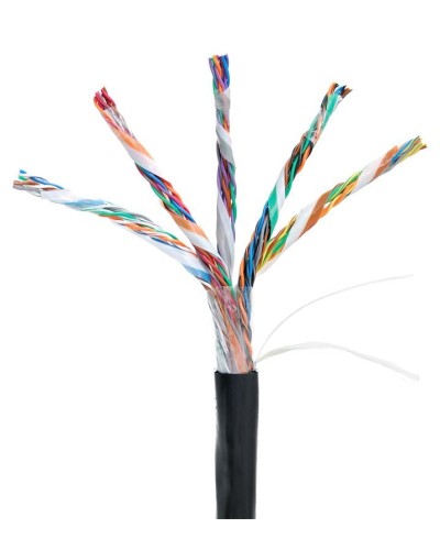 U/UTP 25pair, Cat5, Out, PE (EC-UU025-5-PE-BK-3). Кабель «витая пара» (LAN) для структурированных систем связи. NETLAN в Кургане