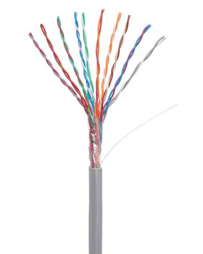 U/UTP 10pair, Cat5, In, PVC (EC-UU010-5-PVC-GY-3). Кабель «витая пара» (LAN) для структурированных систем связи. NETLAN в Кургане