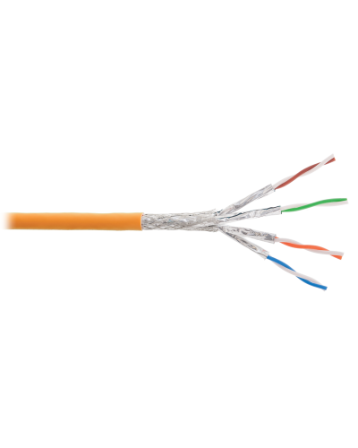 S/FTP, 4pair, Cat.6a, Solid, In, LSZH (NKL 9355C-OR). Кабель «витая пара» (LAN) для структурированных систем связи. NIKOLAN в Кургане