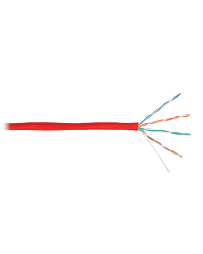 U/UTP 4pair, Cat5e, Solid, In, PVC (NMC 4100A-RD). Кабель «витая пара» (LAN) для структурированных систем связи. NIKOMAX в Кургане