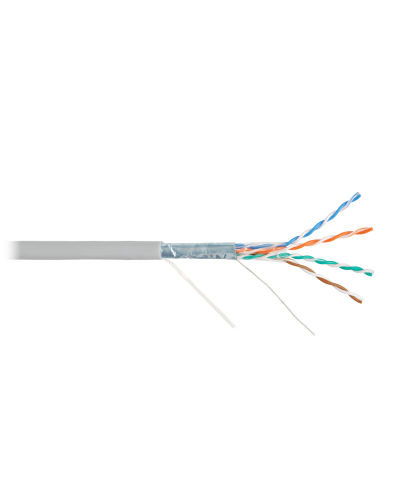 F/UTP 4pair, Cat5e, Solid, In, нг(А)-HF (NMC 4200C-GY). Кабель «витая пара» (LAN) для структурированных систем связи. NIKOMAX в Кургане