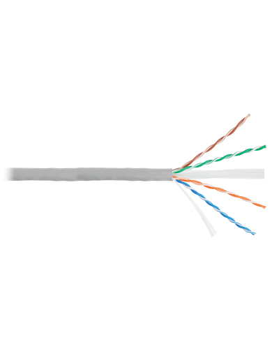 U/UTP 4pair, Cat6, Solid, In, нг(А)-HF (NMC 4140C-GY). Кабель «витая пара» (LAN) для структурированных систем связи. NIKOMAX в Кургане