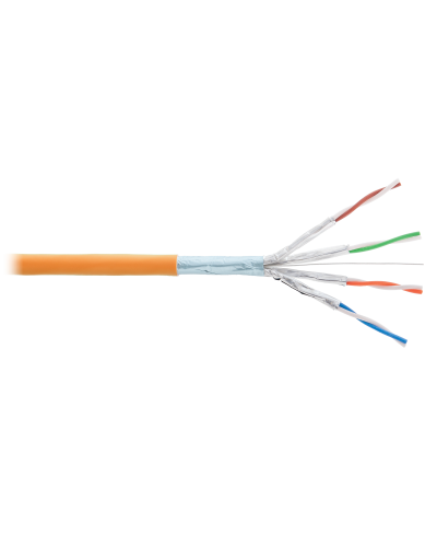 F/FTP 4pair, Cat6a, Solid, In, нг(А)-HF (NMC 4355C-OR). Кабель «витая пара» (LAN) для структурированных систем связи. NIKOMAX в Кургане
