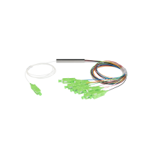 NMF-SPP1X8A1-SCA-M. Сплиттер планарный 1x8, 9/125мкм, SC/APC, 0.9 мм. NIKOMAX