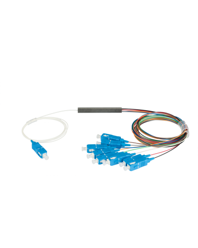 NMF-SPP1X8A1-SCU-M. Сплиттер планарный 1x8, 9/125мкм, SC/UPC, 0.9 мм. NIKOMAX в Кургане
