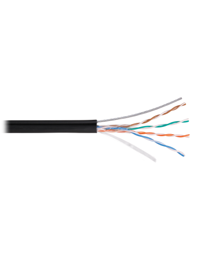U/UTP 4pair, Cat5e, Solid, Out, SW, PVC (NMC 4805B-BK). Кабель «витая пара» (LAN) для структурированных систем связи. NIKOMAX в Кургане