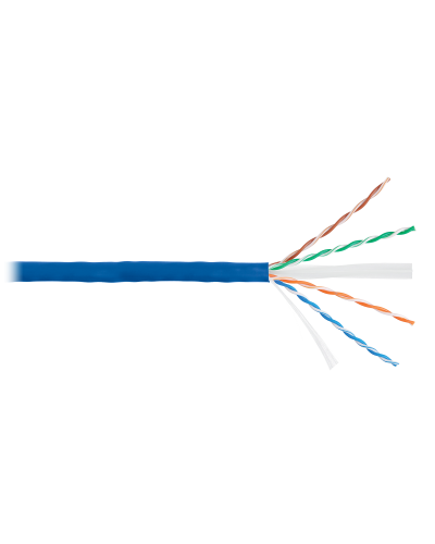 U/UTP 4pair, Cat6, Solid, In, нг(А)-HF (NMC 9140C-BL). Кабель «витая пара» (LAN) для структурированных систем связи. NIKOMAX в Кургане
