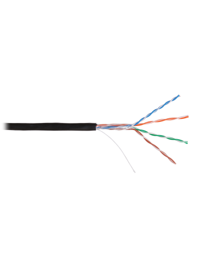 U/UTP 4pair, Cat5e, Solid, In/Out, нг(А)-HF (NMC 4100C-BK). Кабель «витая пара» (LAN) для структурированных систем связи. NIKOMAX в Кургане