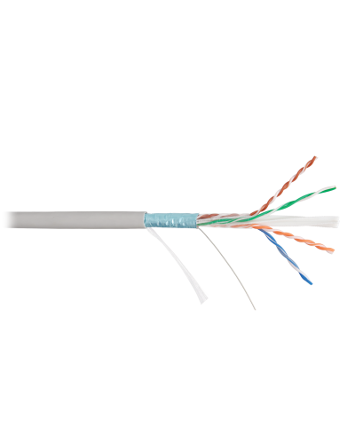 F/UTP 4pair, Cat6a, Solid, In, нг(А)-LSLTx (NMC 4255L-IY). Кабель «витая пара» (LAN) для структурированных систем связи. NIKOMAX в Кургане