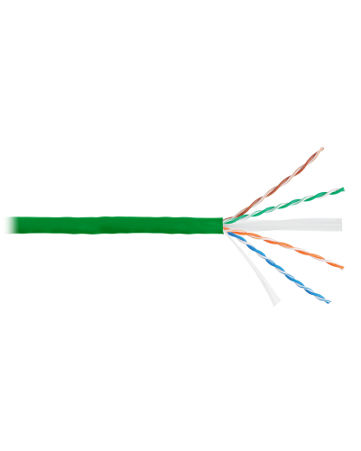 U/UTP 4pair, Cat6, Solid, In, нг(А)-HF (NMC 4140C-GN). Кабель «витая пара» (LAN) для структурированных систем связи. NIKOMAX в Кургане