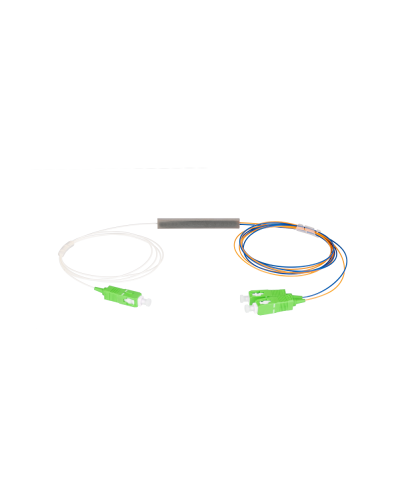 NMF-SPP1X2A1-SCA-M. Сплиттер планарный 1x2, 9/125мкм, SC/APC, 0.9 мм. NIKOMAX в Кургане