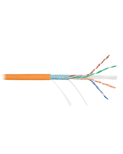 F/UTP 4pair, Cat6a, Solid, In, нг(А)-HF (NMC 4255C-OR). Кабель «витая пара» (LAN) для структурированных систем связи. NIKOMAX в Кургане