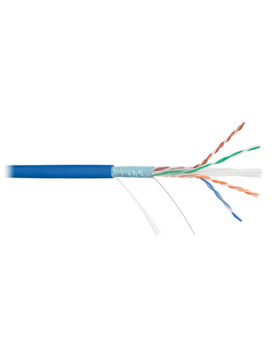 F/UTP 4pair, Cat6, Solid, In, нг(А)-HF (NMC 4240C-BL). Кабель «витая пара» (LAN) для структурированных систем связи. NIKOMAX в Кургане