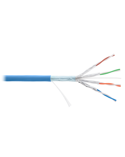 F/FTP 4pair, Cat6a, Solid, In, нг(А)-HF (NMC 4355C-IB). Кабель «витая пара» (LAN) для структурированных систем связи. NIKOMAX в Кургане