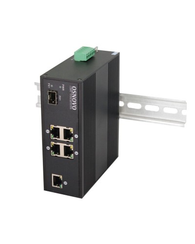 SW-40501/IC. Промышленный PoE коммутатор Fast Ethernet на 6 портов. OSNOVO в Кургане