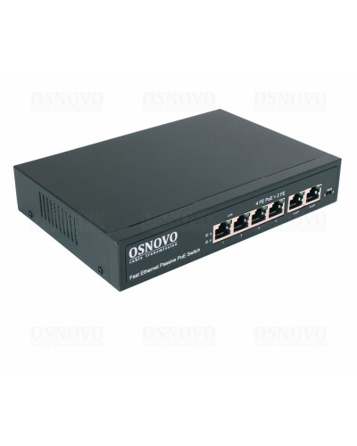 SW-20600/A(80W). Коммутатор Fast Ethernet на 6 портов. OSNOVO в Кургане