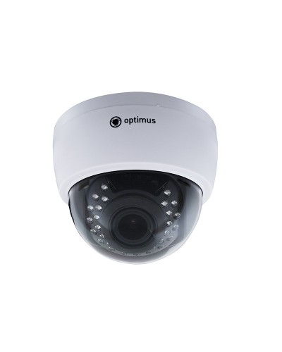 IP-S025.0(2.8-12)P_DP02. Видеокамера IP купольная. Optimus в Кургане