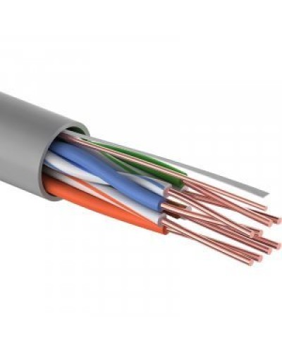 U/UTP Light, CAT 5e, PVC, 4PR, 24AWG, омедненный, серый, 305м, PROconnect (01-0043-2). Кабель «витая пара» (LAN) для структурированных систем связи. PROCONNECT в Кургане