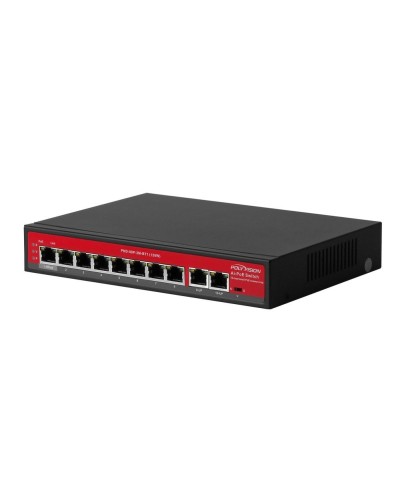 PND-08P-2G (120W). Коммутатор AI 10-портовый с функцией PoE. Polyvision в Кургане