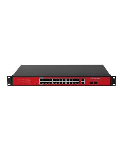PND-24P-2G2F-BT2 (300W). Коммутатор неуправляемый 26-портовый с функцией PoE. Polyvision в Кургане