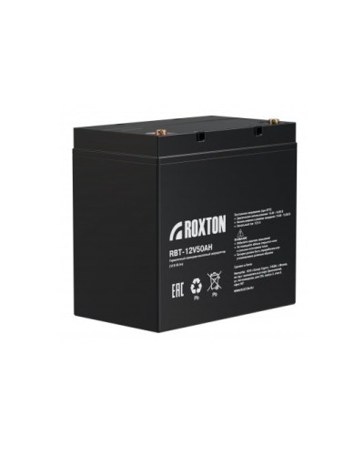 RBT-12V50AH. Аккумулятор герметичный свинцово-кислотный. ROXTON в Кургане