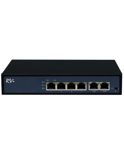 RVi-1NS04F-2T. Коммутатор с питанием по PoE. RVi в Кургане
