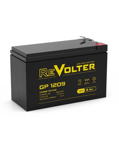 Revolter GP 1209. Аккумулятор автомобильный герметичный свинцово-кислотный. Revolter в Кургане