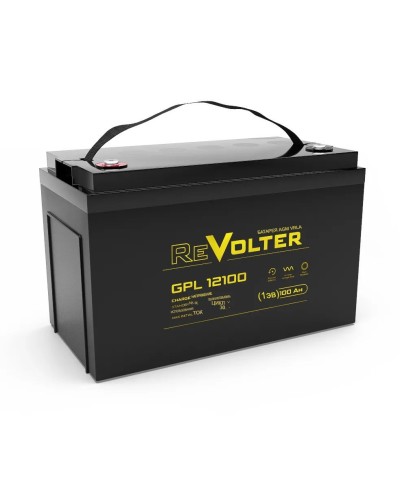 Revolter GPL 12100. Аккумулятор автомобильный герметичный свинцово-кислотный. Revolter в Кургане